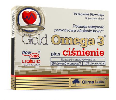 OLIMP Gold Omega 3 plus 30 kapsułek