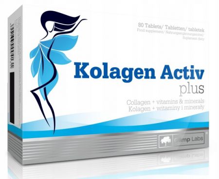 Olimp, kolagen Activ Plus,  80 tabletek do ssania