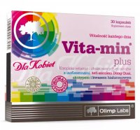 Olimp Vita-Min Plus dla Kobiet Kompleks witamin i minerałów, 30 kapsułek