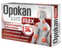 Opokan Max 15 mg, 10 tabletek