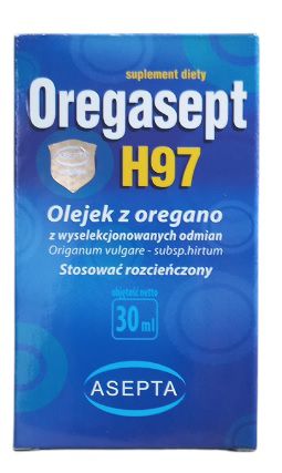 Oregasept H97, olejek z oregano, 30 ml