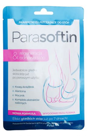 Parasoftin, Skarpetki złuszczające do stóp, 1 para