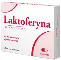 Pharmabest Laktoferyna, 15 kapsułek