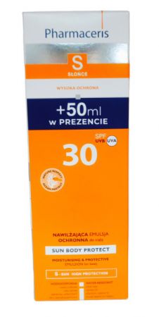 Pharmaceris S nawilżająca emulsja ochronna do ciała spf 30 200 ml