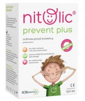 Pipi Nitolic Prevent Plus, ochrona przed wszawicą, 150ml