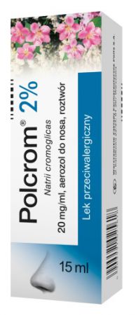 Polcrom, 2% aerozol do nosa, 15 ml