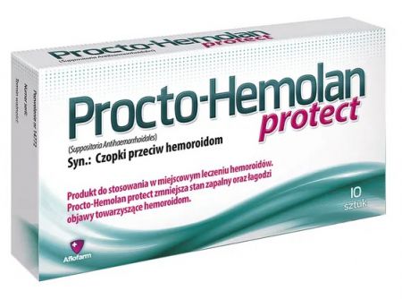 Procto-Hemolan protect x 10czopków