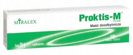 Proktis-M Plus maść doodbytnicza30g