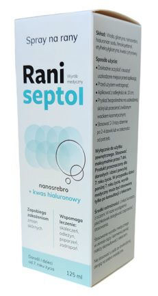 Raniseptol, spray na rany, 125 ml