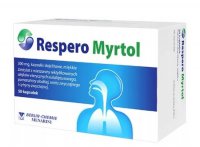 Respero Myrtol 300mg, zapalenie górnych dróg oddechowych, 50 kapsułek