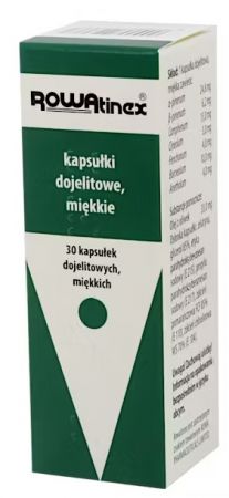 Rowatinex, infekcje dróg moczowych, 30 kapsułek miękkich InPharm