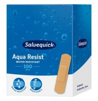 Salvequick Aqua Resist, plastry opatrunkowe, 100x16mmx56mm,  100 sztuk