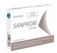 Sanprobi Osteo, probiotyki, 20 kapsułek