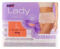 Seni Lady Pants, majtki chłonne dla kobiet, Large, 110 - 135 cm, 10 sztuk