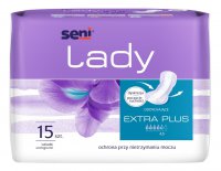 Seni Lady, wkładki urologiczne, Extra Plus, dla kobiet, 15 sztuk