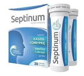 Septinum, 30 tabletek do ssania