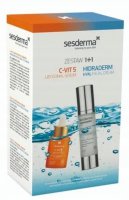 Sesderma zestaw, Hidraderm krem 50 ml + C-Vit 5 serum 30 ml