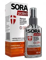 Sora Protect, Aerozol na włosy zapobiegający wszawicy, 50 ml