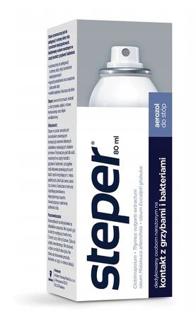 Steper Aerozol do stóp, 80ml