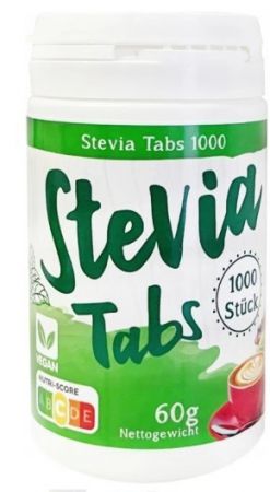 Stevia Tabs Steviola w tabletkach,1000 tabletek