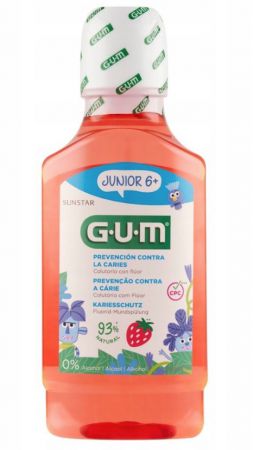 Sunstar GUM Monster Junior6+ Płyn do płukania jamy ustnej, 300ml