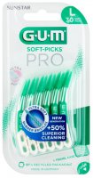 Sunstar Gum Soft-Picks Pro, czyściki międzyzębowe, rozmiar L, 30 sztuk