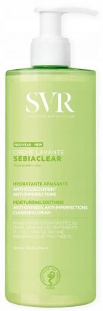 SVR, SEBIACLEAR Creme Lavante, Krem do mycia, nawilżający dla skóry trądzikowej, 400ml