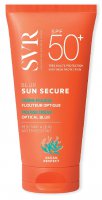 SVR Sun Secure Blur SPF50, ochronny kremowy mus, optycznie ujednolicający skórę, 50 ml