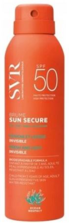 SVR SUN SECURE Brume SPF50, Mgiełka do opalania, 200 ml