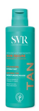 SVR, Sun Secure Tan, Samoopalacz nawilżający w piance, 150ml