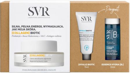 SVR, Zestaw [COLLAGEN] Biotic 50ml + [Hyalu] Biotic 15ml + Essence B3 30ml