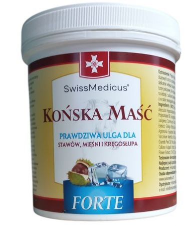 SwissMedicus Końska Maść Chłodząca Forte, 500 ml