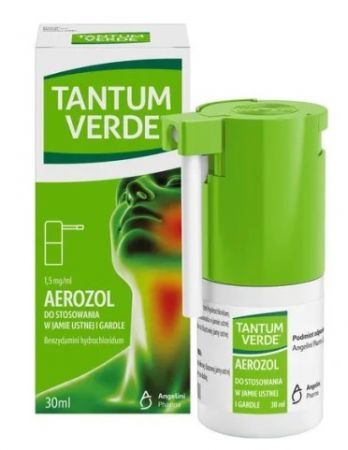 Tantum Verde 1,5 mg/ml, aerozol, 30 ml