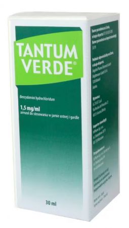 Tantum Verde, aerozol 1,5 mg/ml 30ml Inpharm