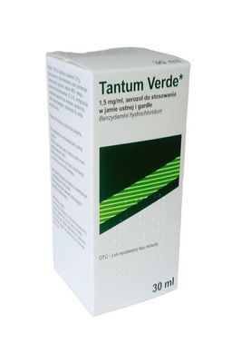 Tantum Verde aerozol do jamy ustnej i gardła 30 ml import