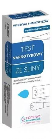 Test narkotykowy ze śliny 1szt. domowe laboratorium