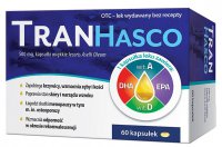 Tran Hasco 500 mg lek, 60 kapsułek