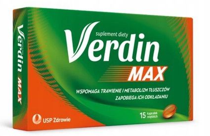 Verdin MAX, 15 kapsułek miękkich