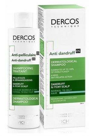 VICHY DERCOS Szampon przeciwłupieżowy 200ml