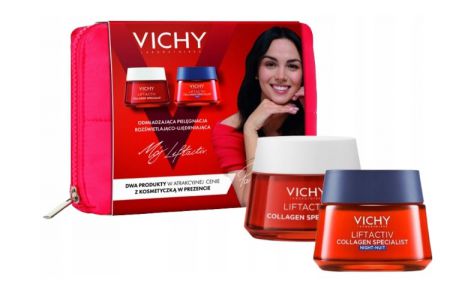 Vichy Lifactiv Collagen Specialist Zestaw (krem na dzień + krem na noc), 1 sztuka