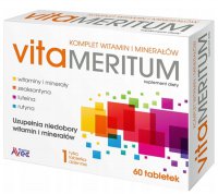 Vitameritum, zestaw witamin i minerałów, 60 tabletek