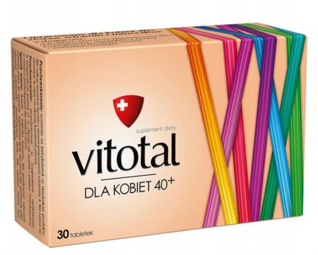 Vitotal Dla Kobiet 40+, 30 tabletek