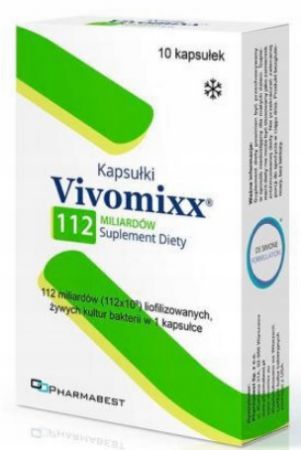 Vivomixx 112 mld, probiotyk, 10 kapsułek