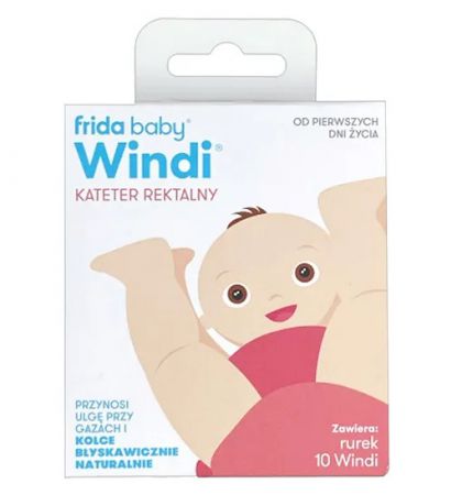 Windi, kateter rektalny dla niemowląt, Frida Baby, 10 szt.