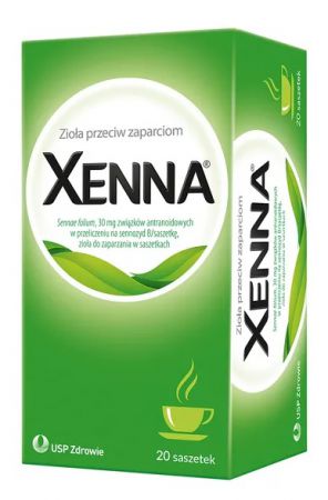 Xenna fix, zioła do zaparzania, 20 saszetek