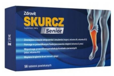 Zdrovit, Skurcz Senior, 56 tabletek