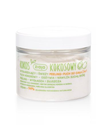 Ziaja Kokos Kokosowy Peeling-puch do ciała 270ml