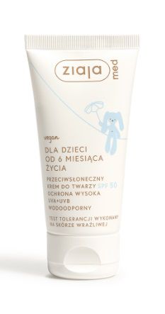 Ziaja Med krem przeciwsłoneczny dla dzieci spf 50 50 ml