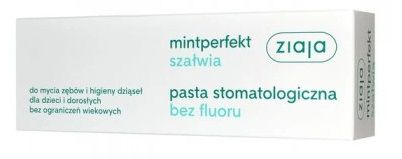 Ziaja, Miniperfect Szałwia, Pasta stomatologiczna bez fluoru, 75ml