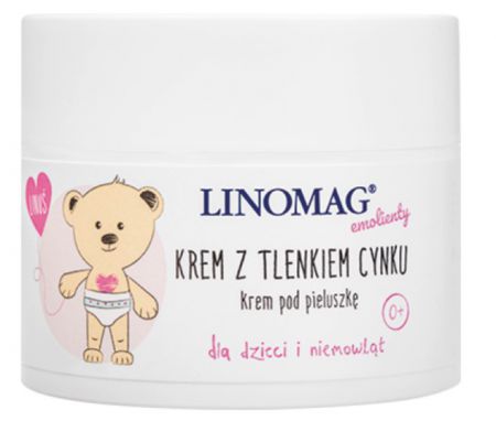 Ziołolek LINOMAG, Krem z Tlenkiem Cynku, 50 ml